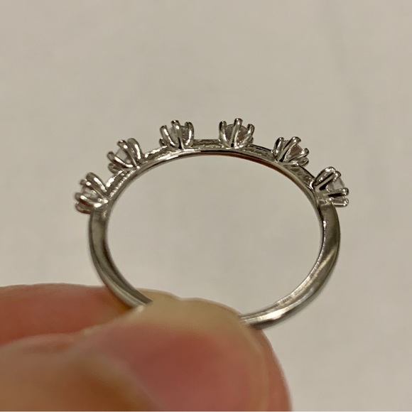 6 Stone 925 Ring Size 7 - Picture 6 of 12